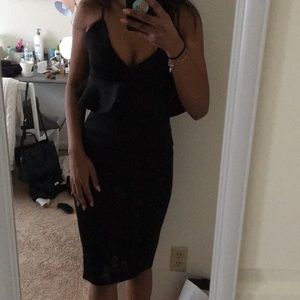 Boohoo Night Out Peplum dress 🖤